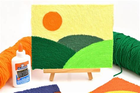 What is Yarn Painting: A Creative Exploration of a Unique Artistic Technique